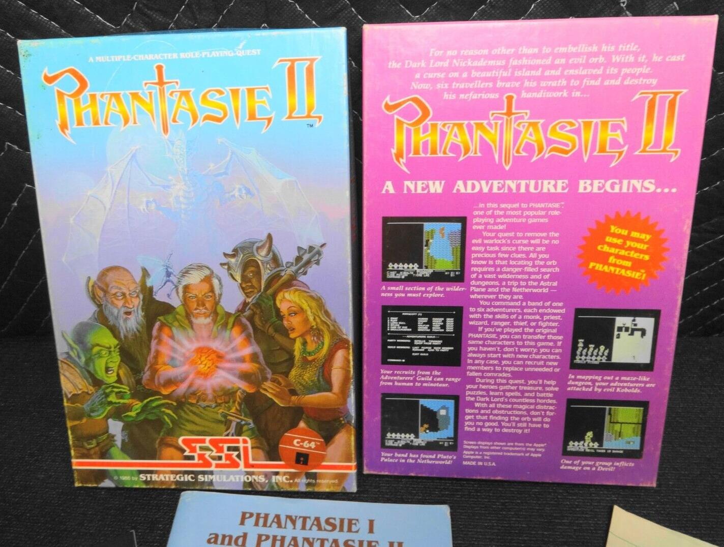 Phantasie II - Commodore 64