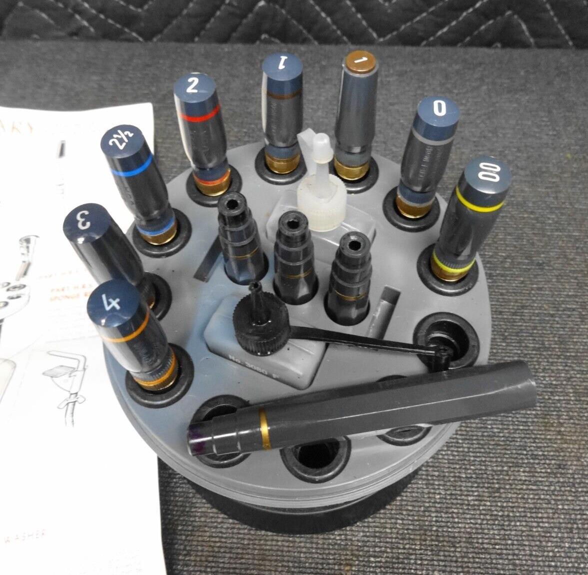 Vintage Koh-I-Noor Rapidograph Technical Pen Set w/ Pamphlet - 1978