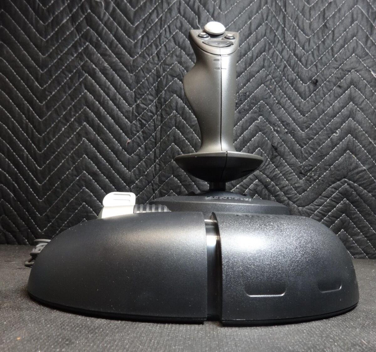 Microsoft SideWinder Force Feedback 2 USB Joystick X05-63776 Flight Simulator