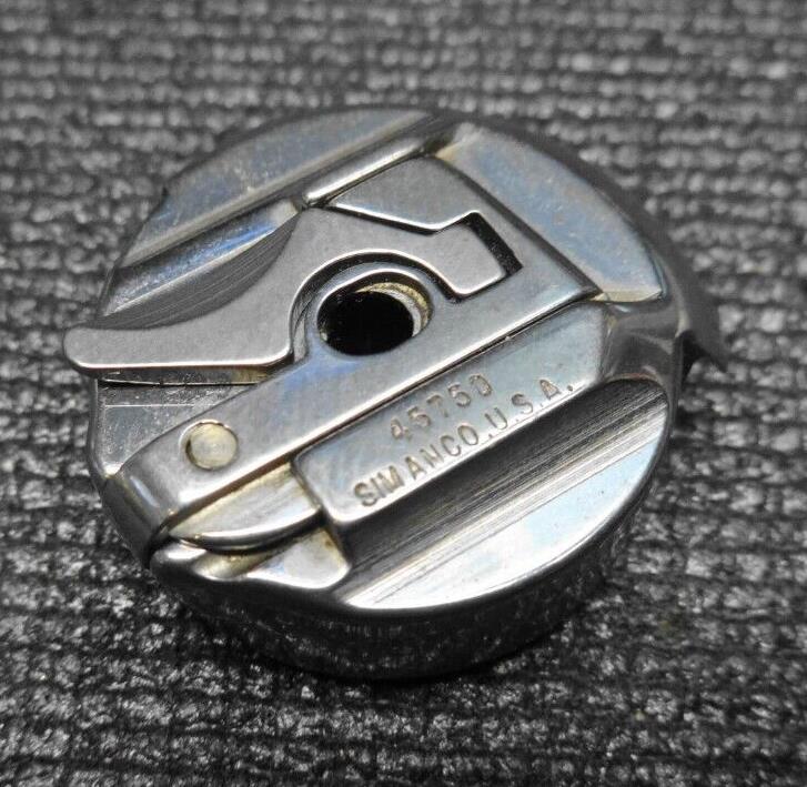 ORIGINAL SINGER SIMANCO 45750 BOBBIN CASE FOR FEATHERWEIGHT - #1