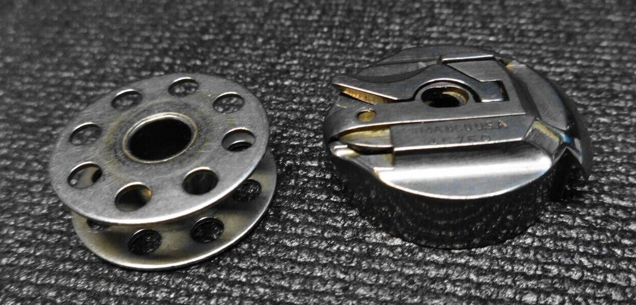 ORIGINAL SINGER SIMANCO 45750 BOBBIN CASE FOR FEATHERWEIGHT - #2