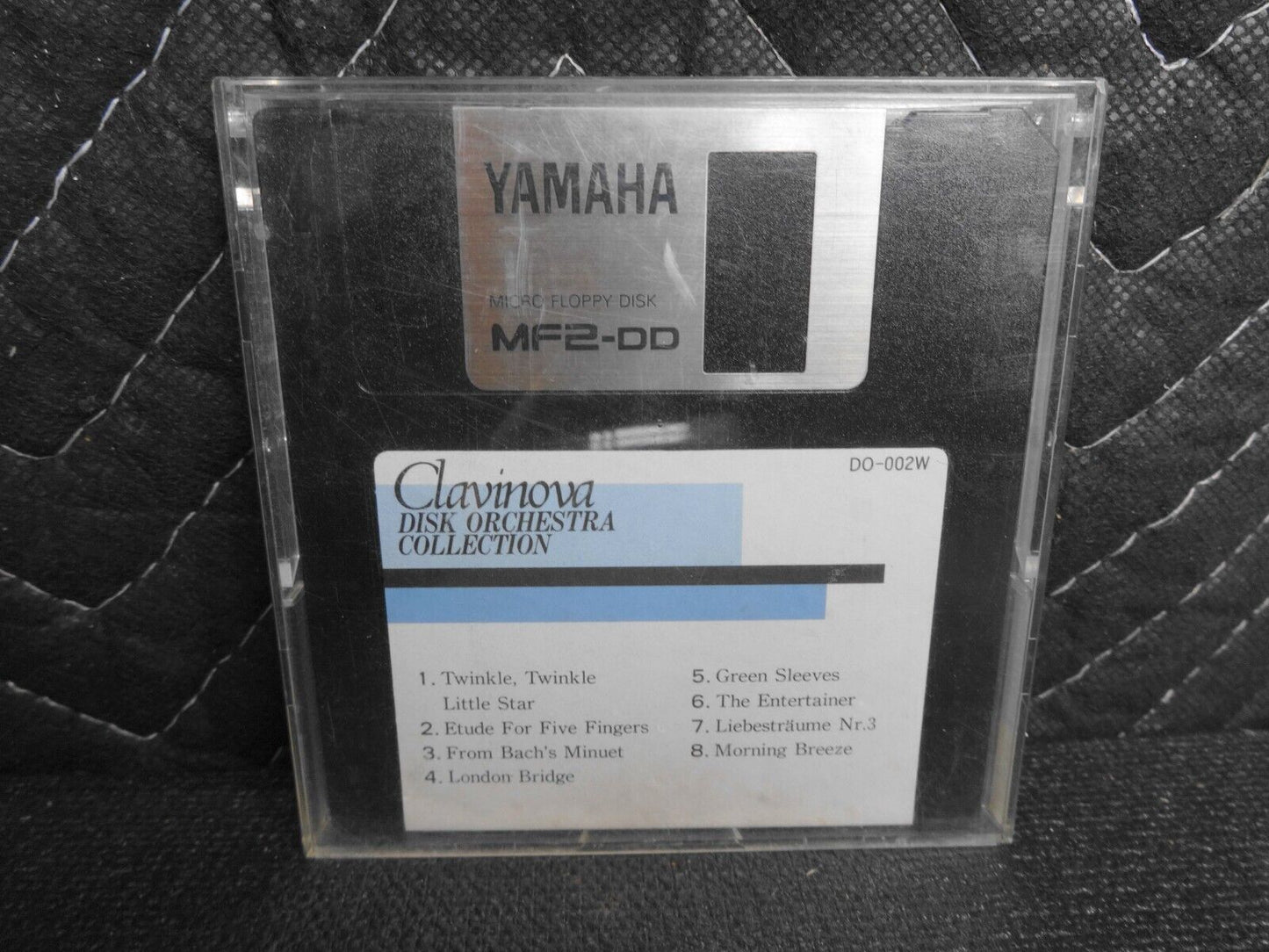 Vintage Floppy Disk Yamaha Clavinova Disk Orchestra Collection D0-002W
