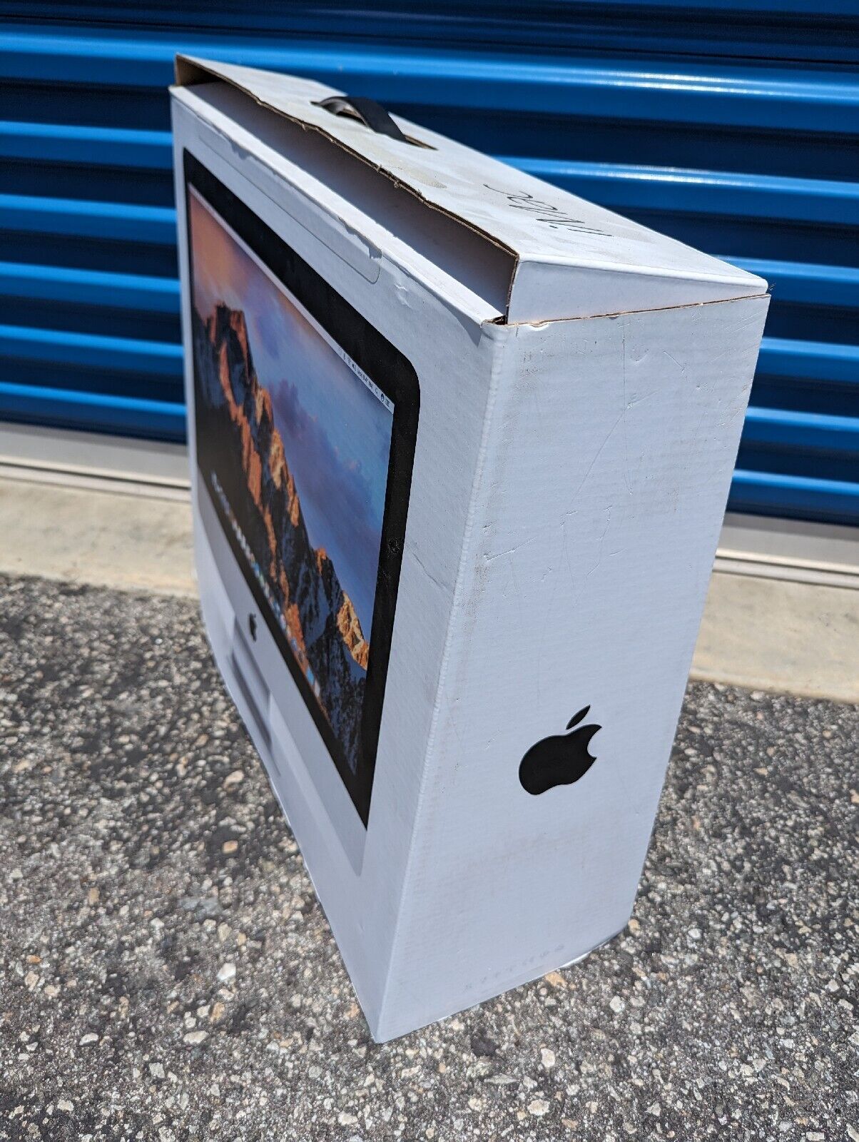 21.5" Apple iMac A1418 Replacement Shipping Box w/ Styrofoam - EMPTY BOX Only