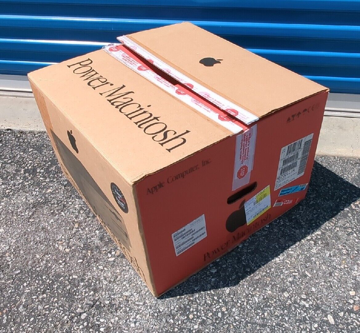 Apple PowerMacintosh G3 Original Box (box W/ Foam Inserts only) - vintage