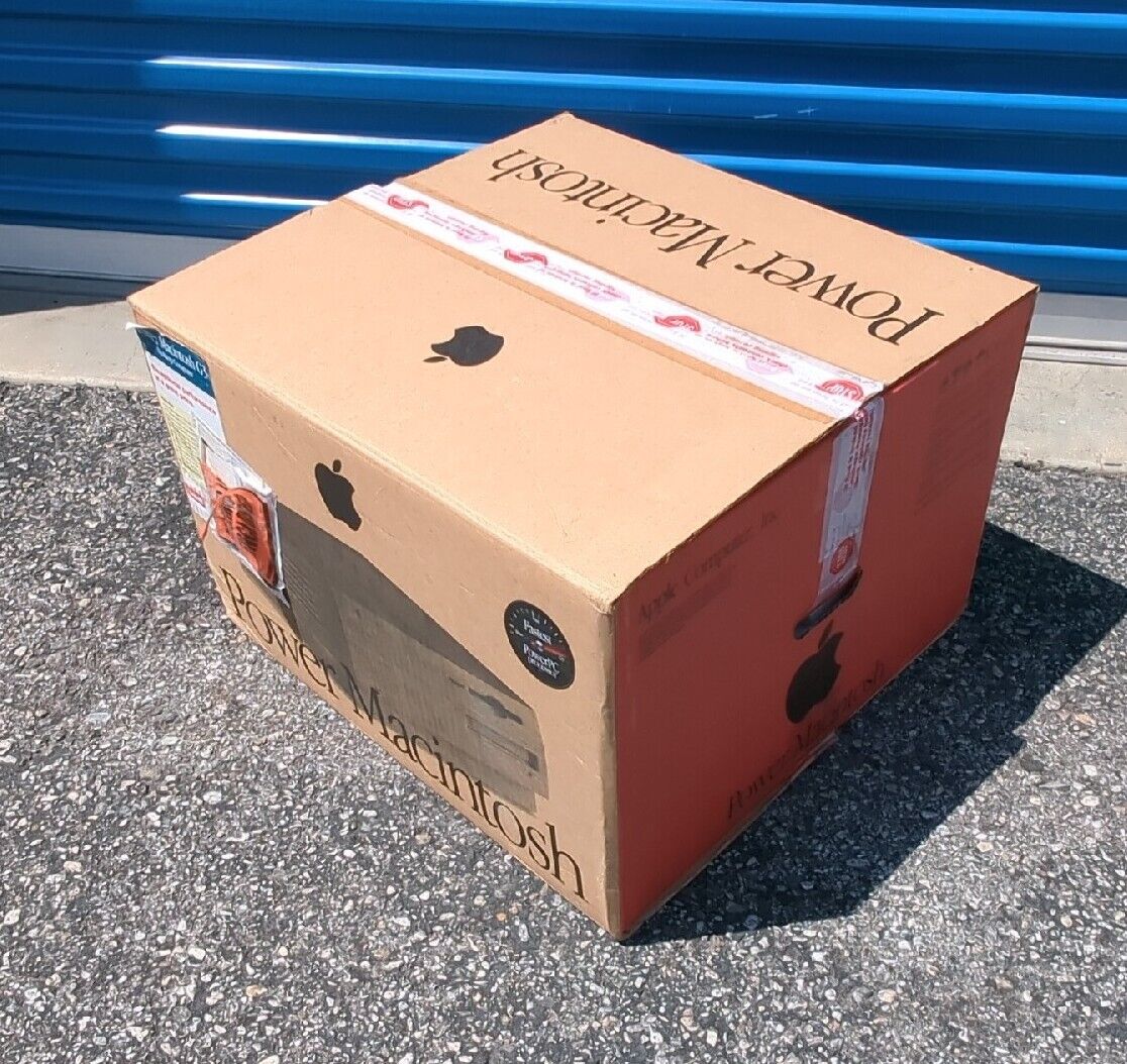 Apple PowerMacintosh G3 Original Box (box W/ Foam Inserts only) - vintage