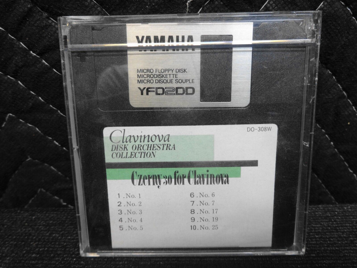 Czerny 30 for Yamaha Clavinova Disk Orchestra - D0-308W on 3.5" Floppy