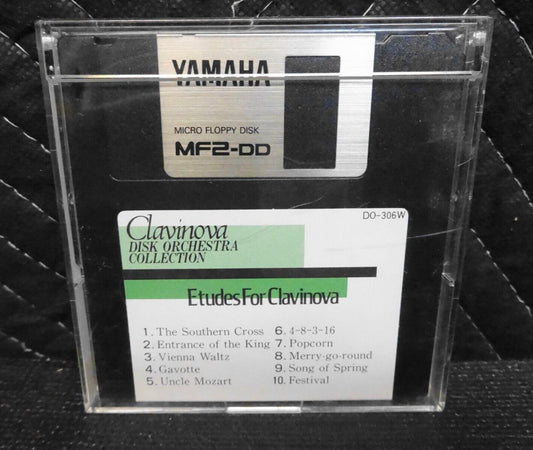 Etudes for Yamaha Clavinova Disk Orchestra - D0-306W on 3.5" Floppy