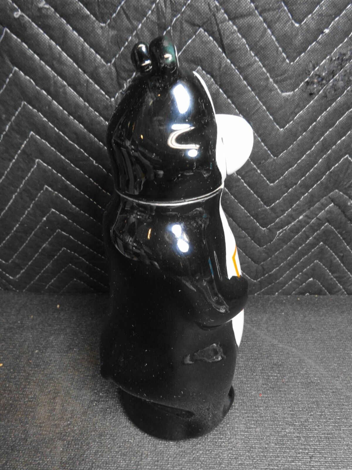 VINTAGE 1972 HAMMS BEER DECANTER GROWLER BEAR MADE IN BRAZIL BY CERAMARTE BWG