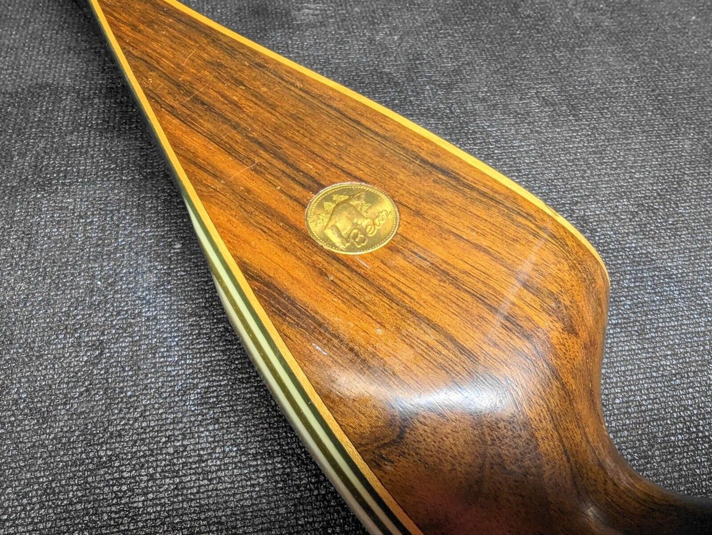 Vintage Bear Kodiak Hunter recurve bow. 60 inch LEFT HAND - 50#