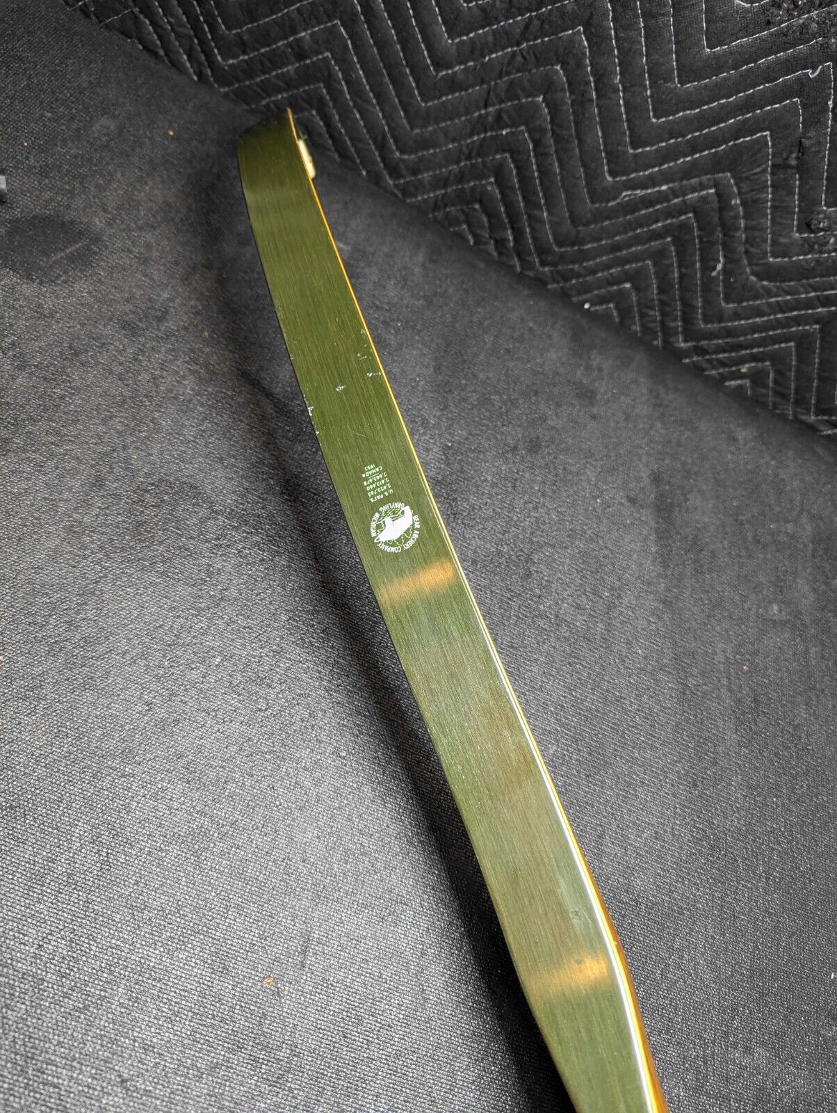 Vintage Bear Kodiak Hunter recurve bow. 60 inch LEFT HAND - 50#