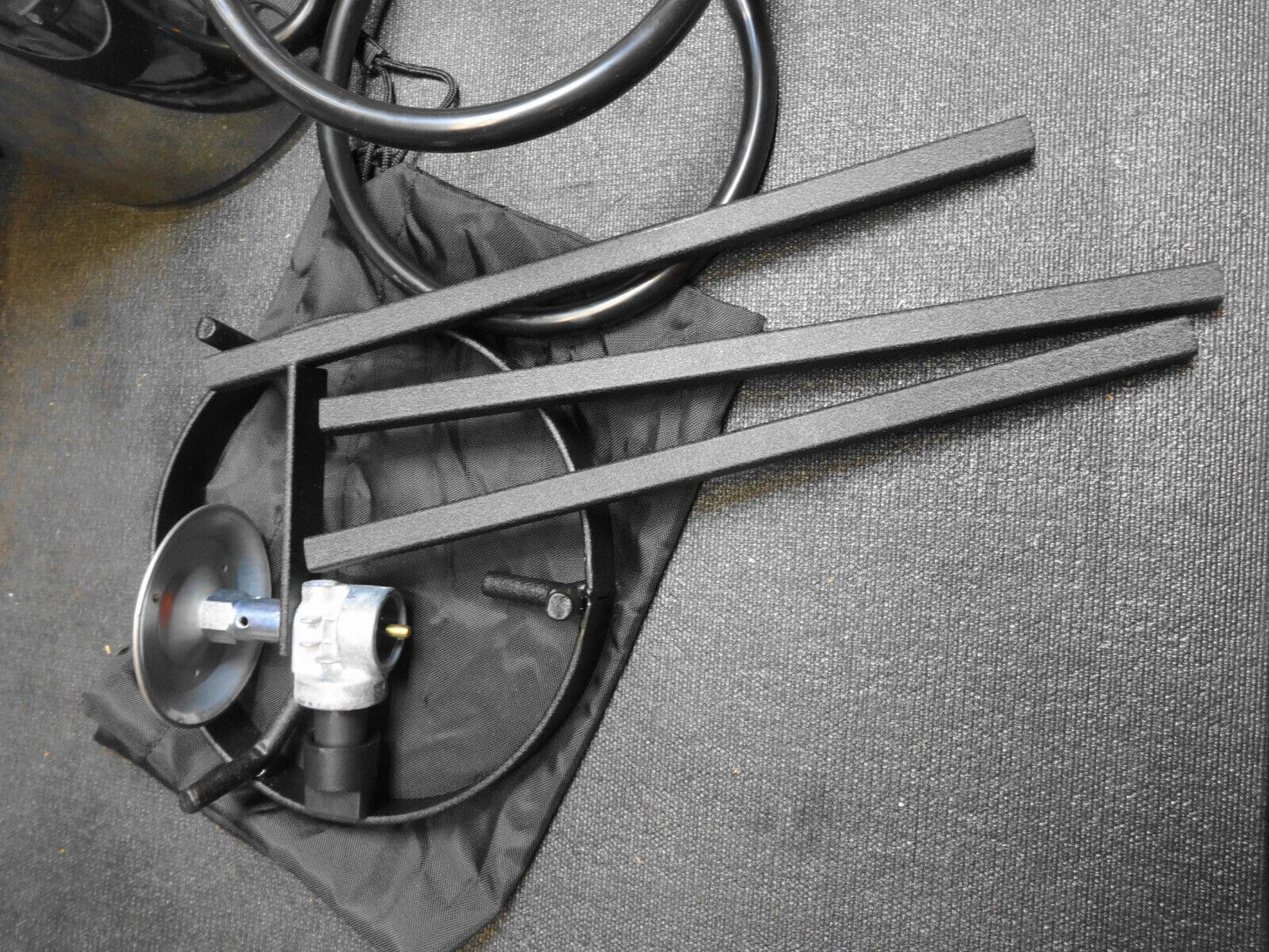 ZODI Outdoor Gear Instant Hot Shower Stove Top Water Heater W/Soft Case