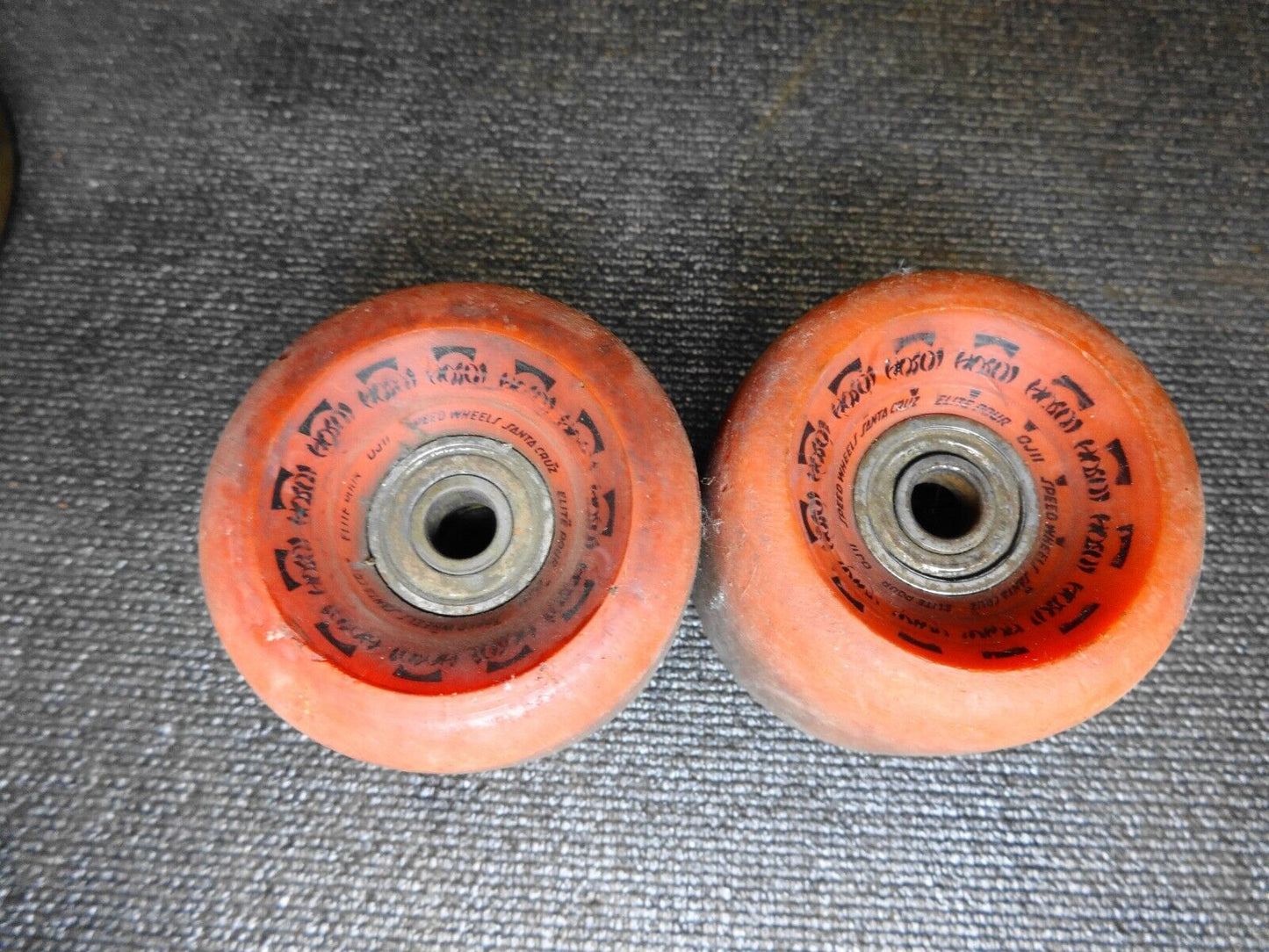 Vintage Santa Cruz OJII Hosoi Rockets Skateboard Wheels Red 61mm 97a 61m