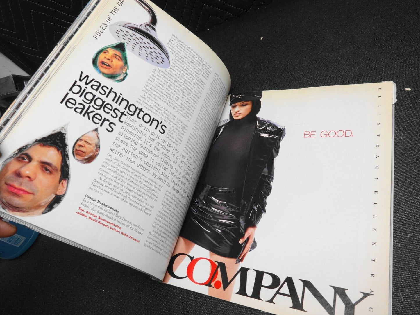 George, The Magazine Inaugural Issue Oct/Nov 1995