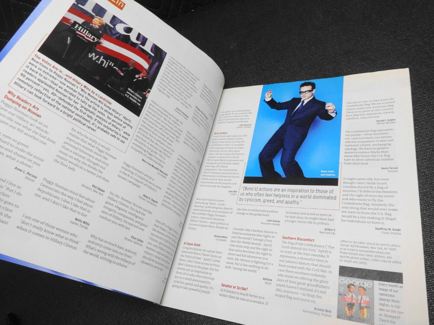 George Magazine June 2000 Gisele Bundchen Dwayne Johnson The Rock