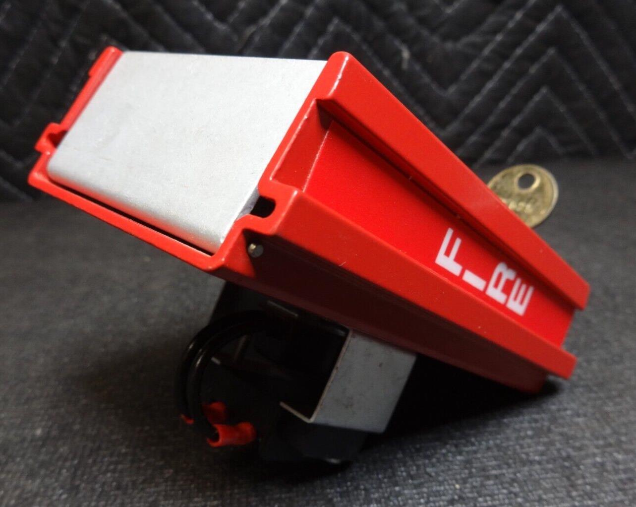 NEW OPEN BOX FCI MS-2 Fire Alarm Pull Station RED IN COLOR WITH KEY