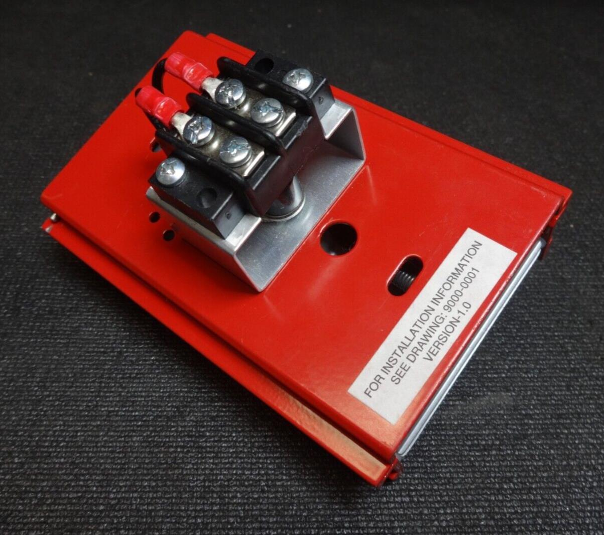 NEW OPEN BOX FCI MS-2 Fire Alarm Pull Station RED IN COLOR WITH KEY