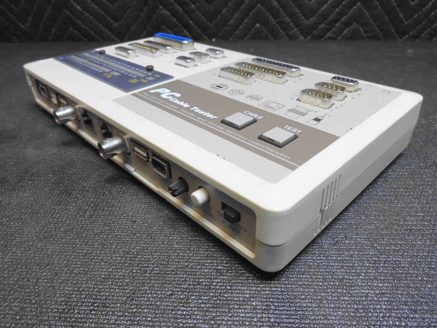 Hobbes 258991A PC Cable Tester Testing ATA TWD Professional Lightweight Unit