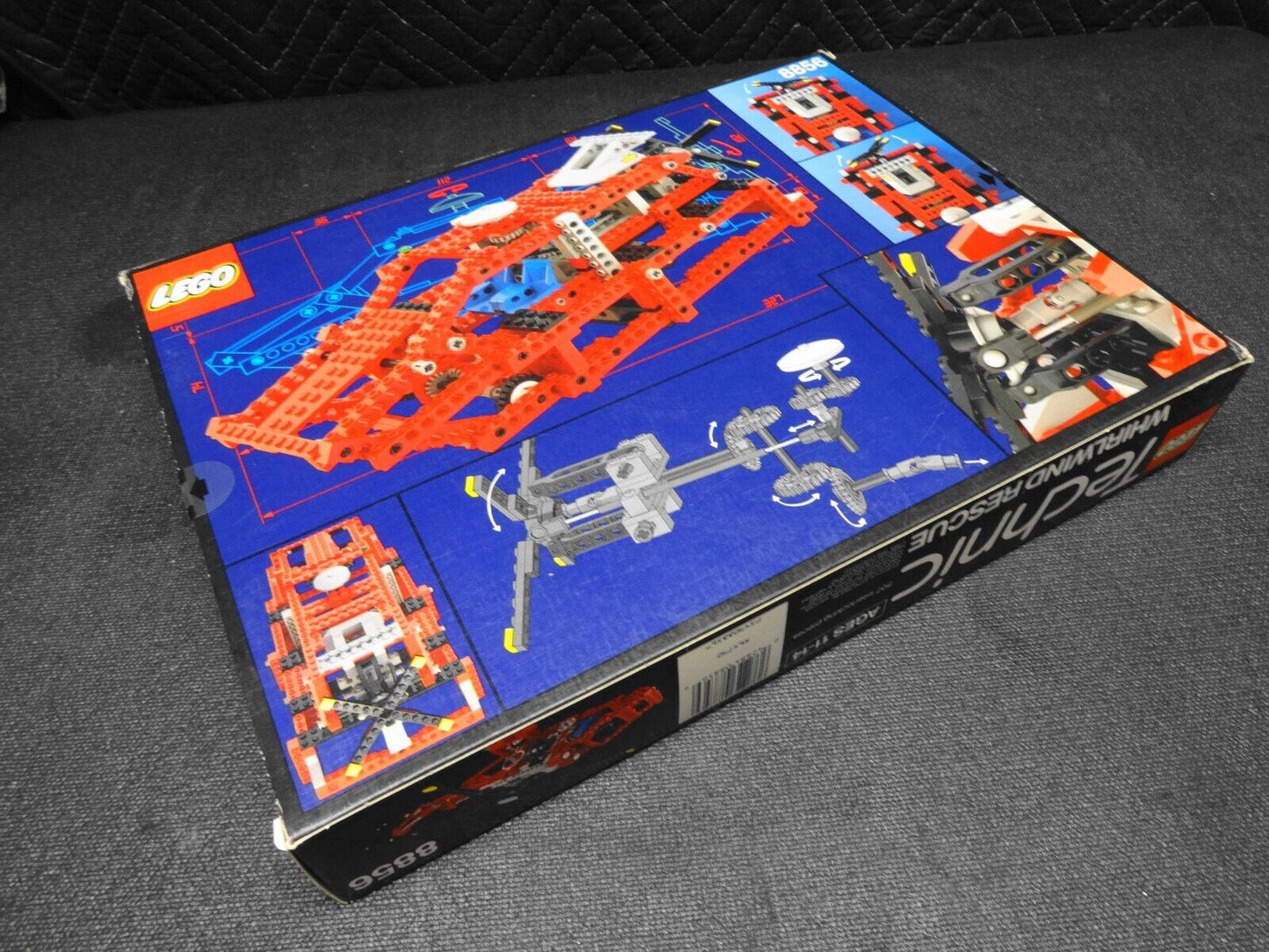 LEGO TECHNIC: Whirlwind Rescue (8856) HELICOPTER - Missing 1 Piece