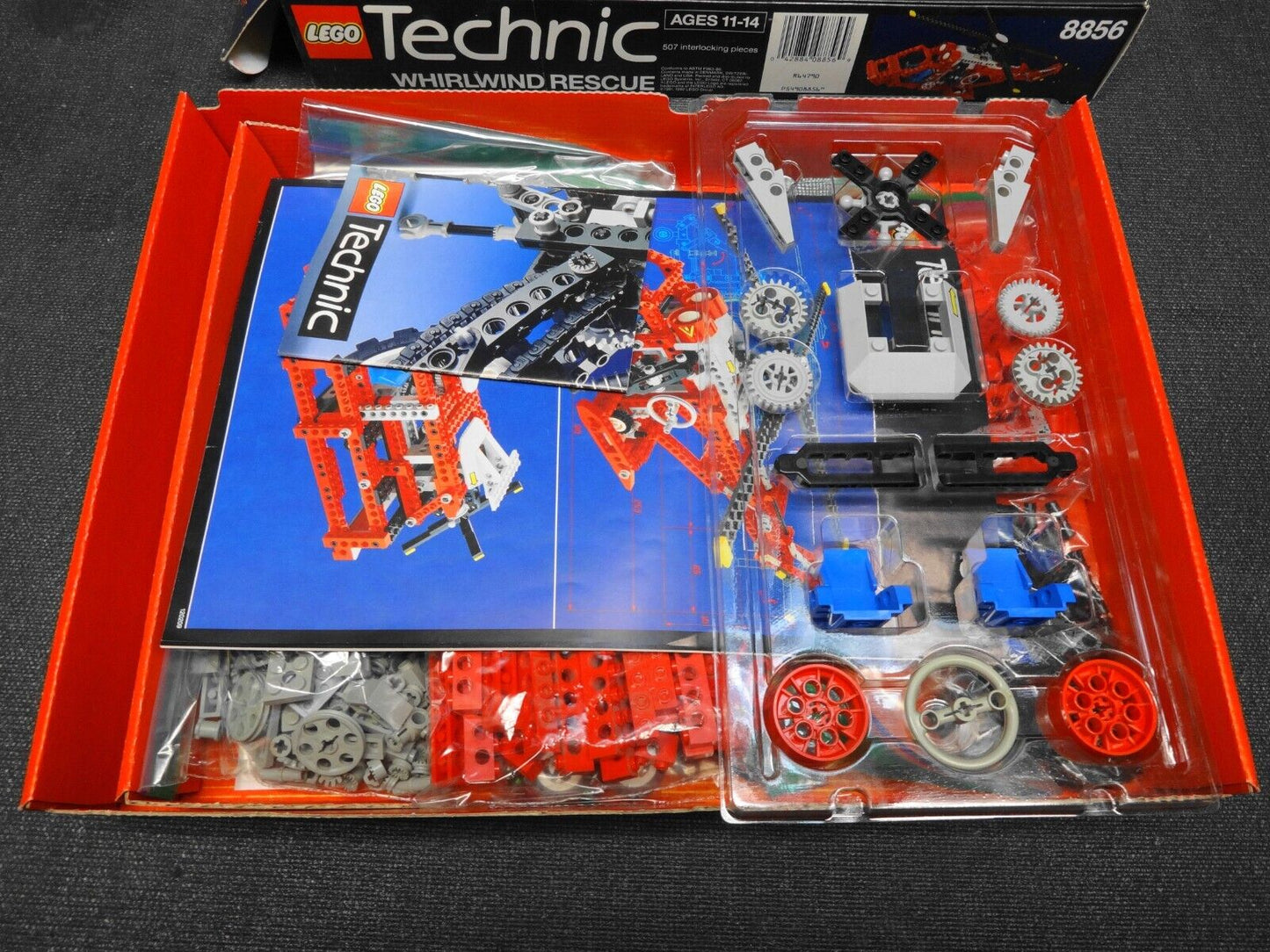 LEGO TECHNIC: Whirlwind Rescue (8856) HELICOPTER - Missing 1 Piece