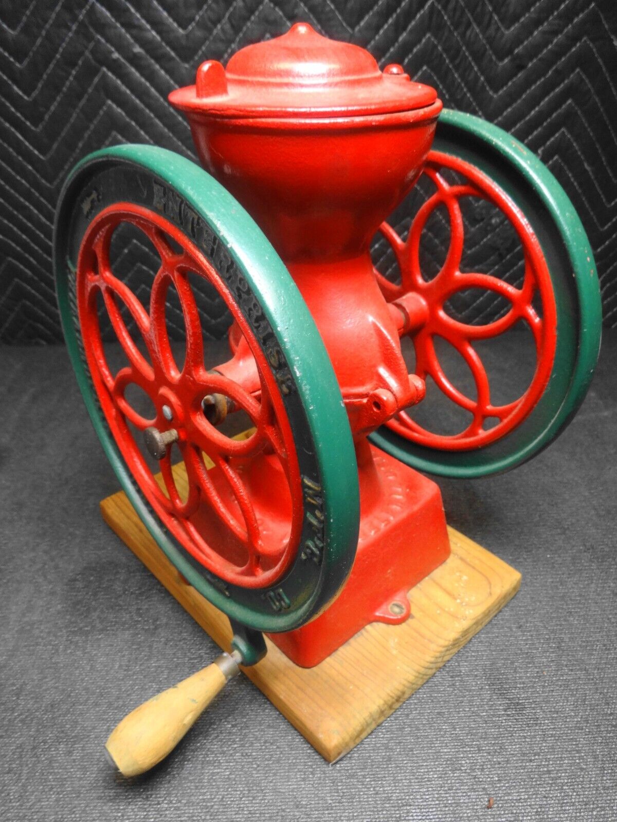 Antique Vintage Enterprise Cast Iron Coffee Grinder