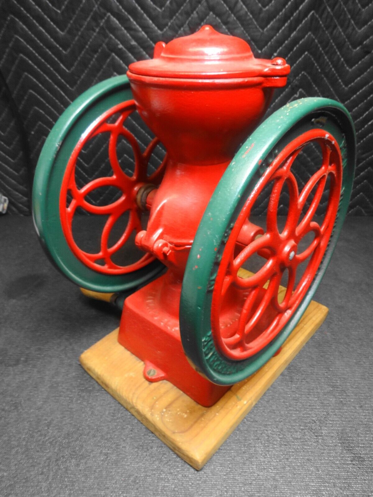 Antique Vintage Enterprise Cast Iron Coffee Grinder