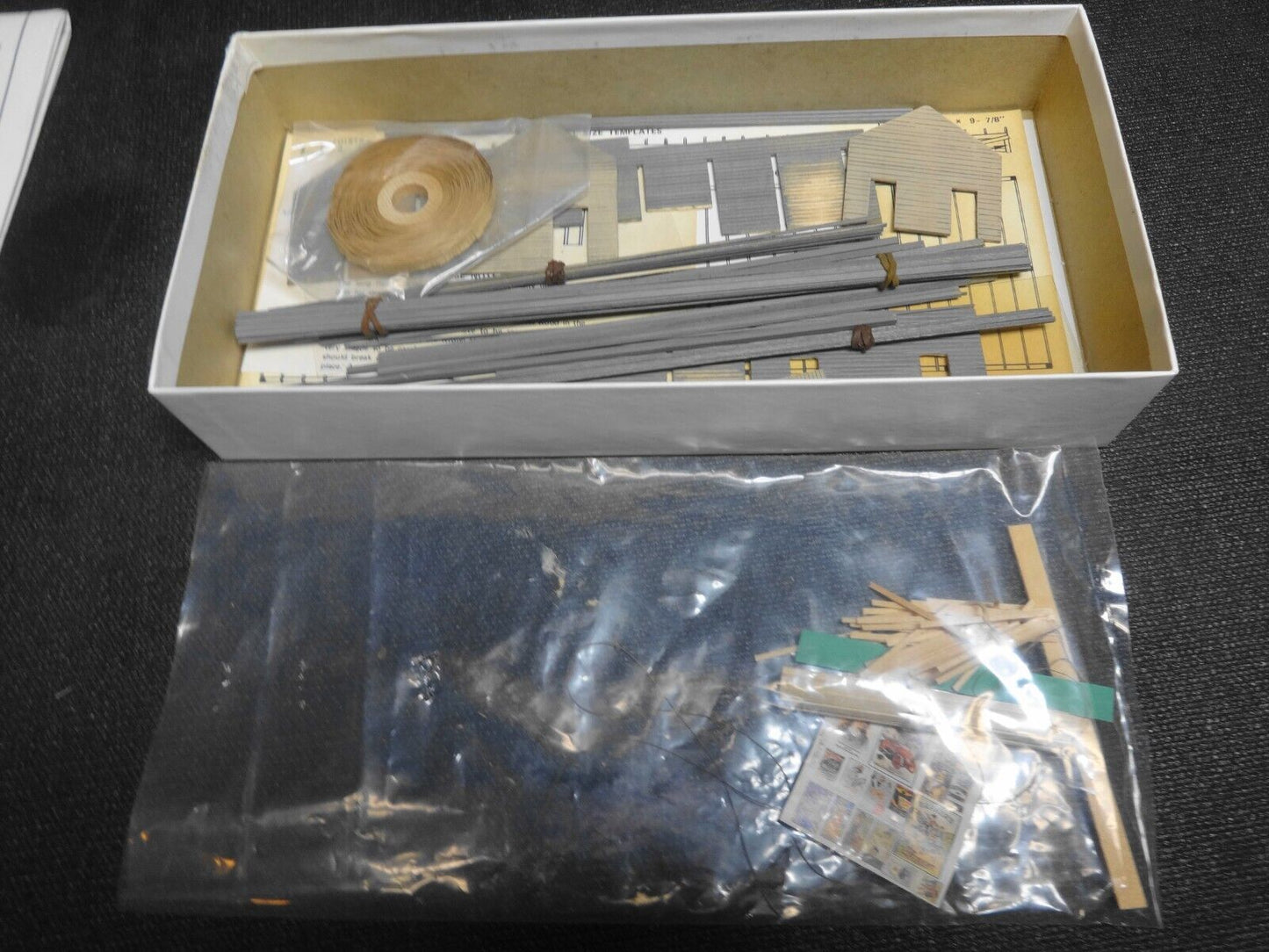 HO Scale Fine Scale Miniatures Old Time Freight House Kit No. 150 Model Railroad