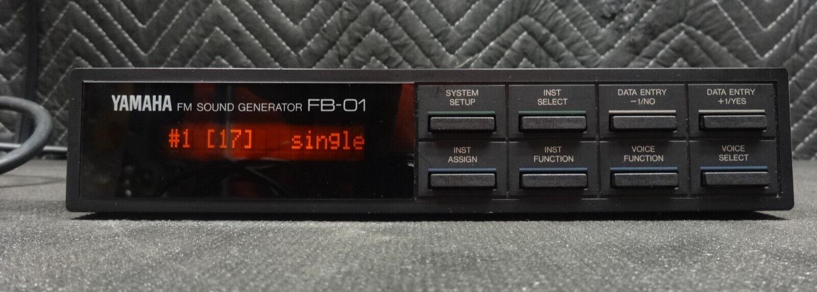 YAMAHA FB-01 FB01 FM Sound Generator Digital FM Synth Module 