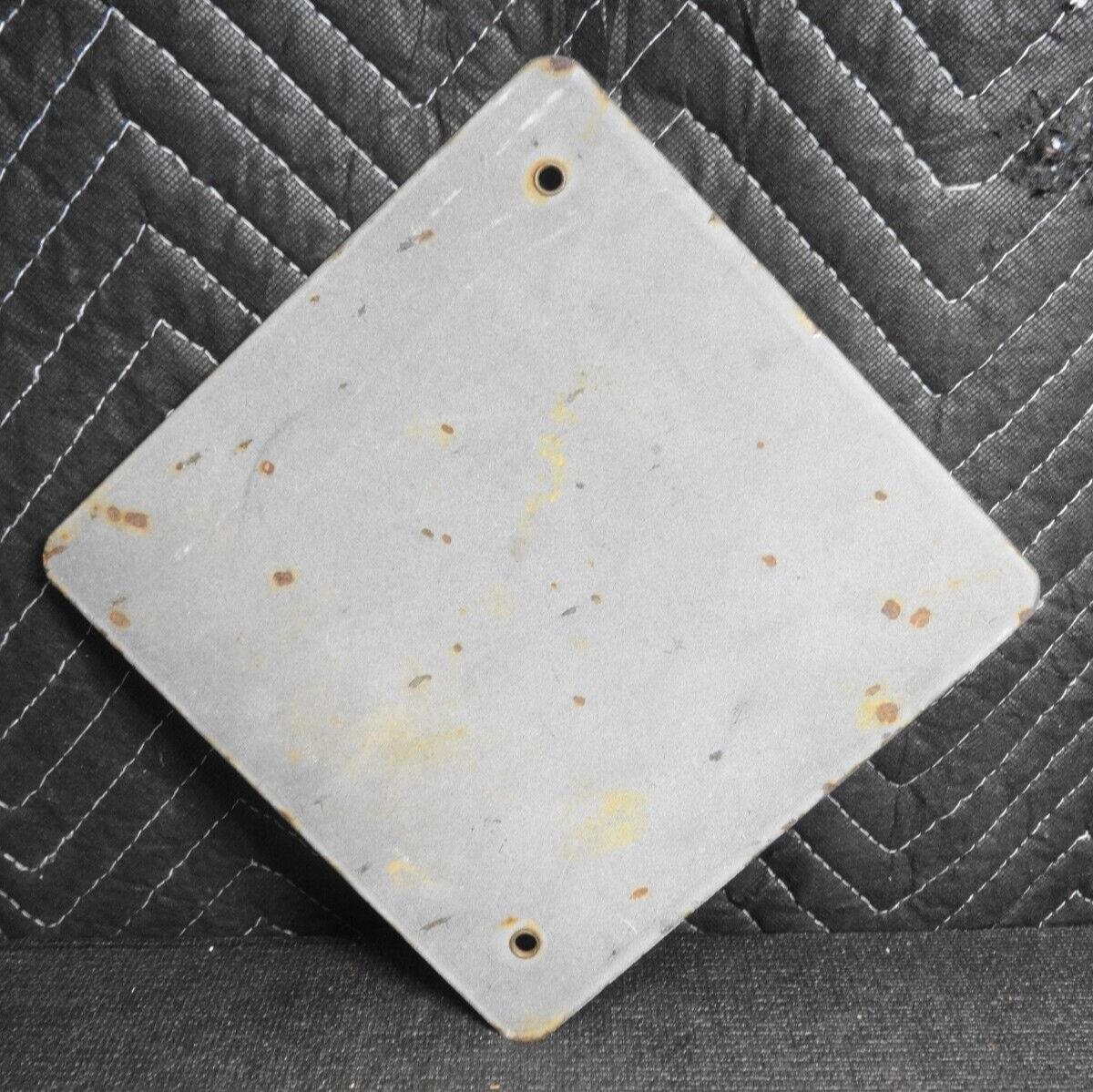 VINTAGE RAILWAY EXPRESS AGENCY TRAIN MOTOR OIL GASOLINE PORCELAIN SERVICE SIGN