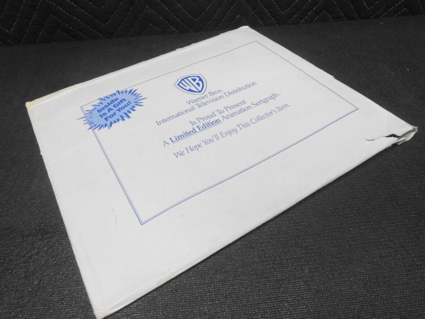 Batman: The Animated Series Limited Edition Serigraph with Original Envelope