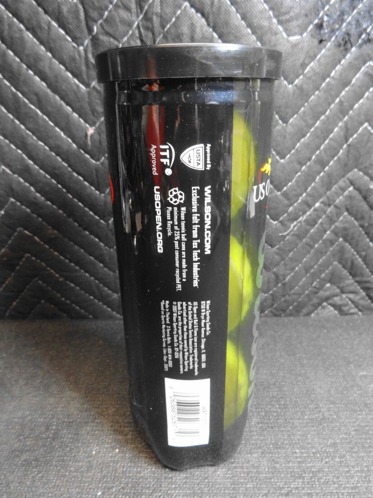 Official WILSON Premium US Open Tennis Balls Extra Duty SEALED (3 Balls) NEW