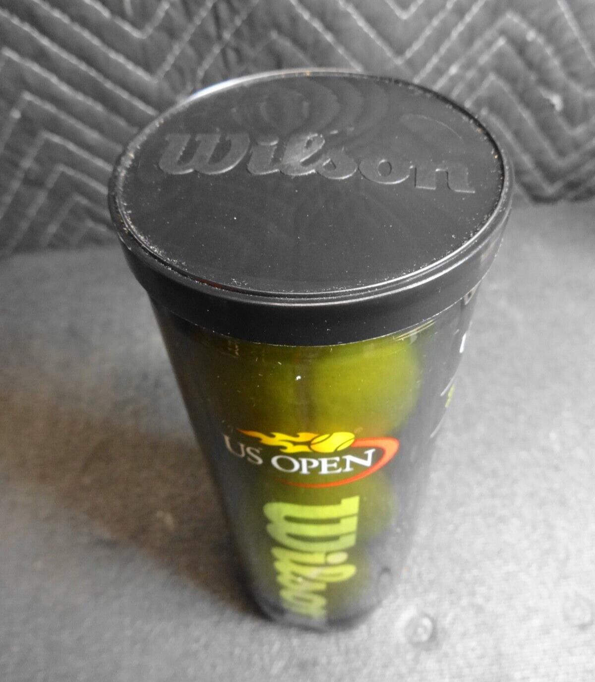 Official WILSON Premium US Open Tennis Balls Extra Duty SEALED (3 Balls) NEW