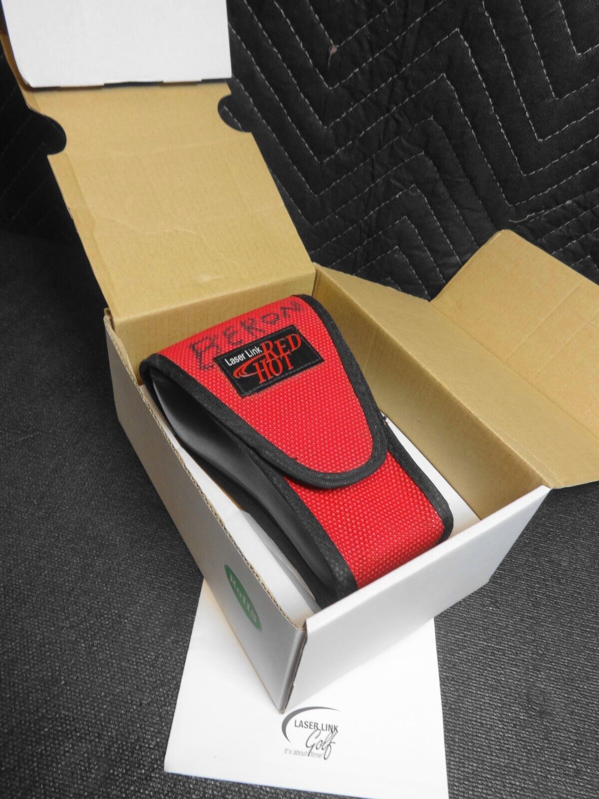 Laser Link Red Hot Range Finder w/ Case, Box & Manual