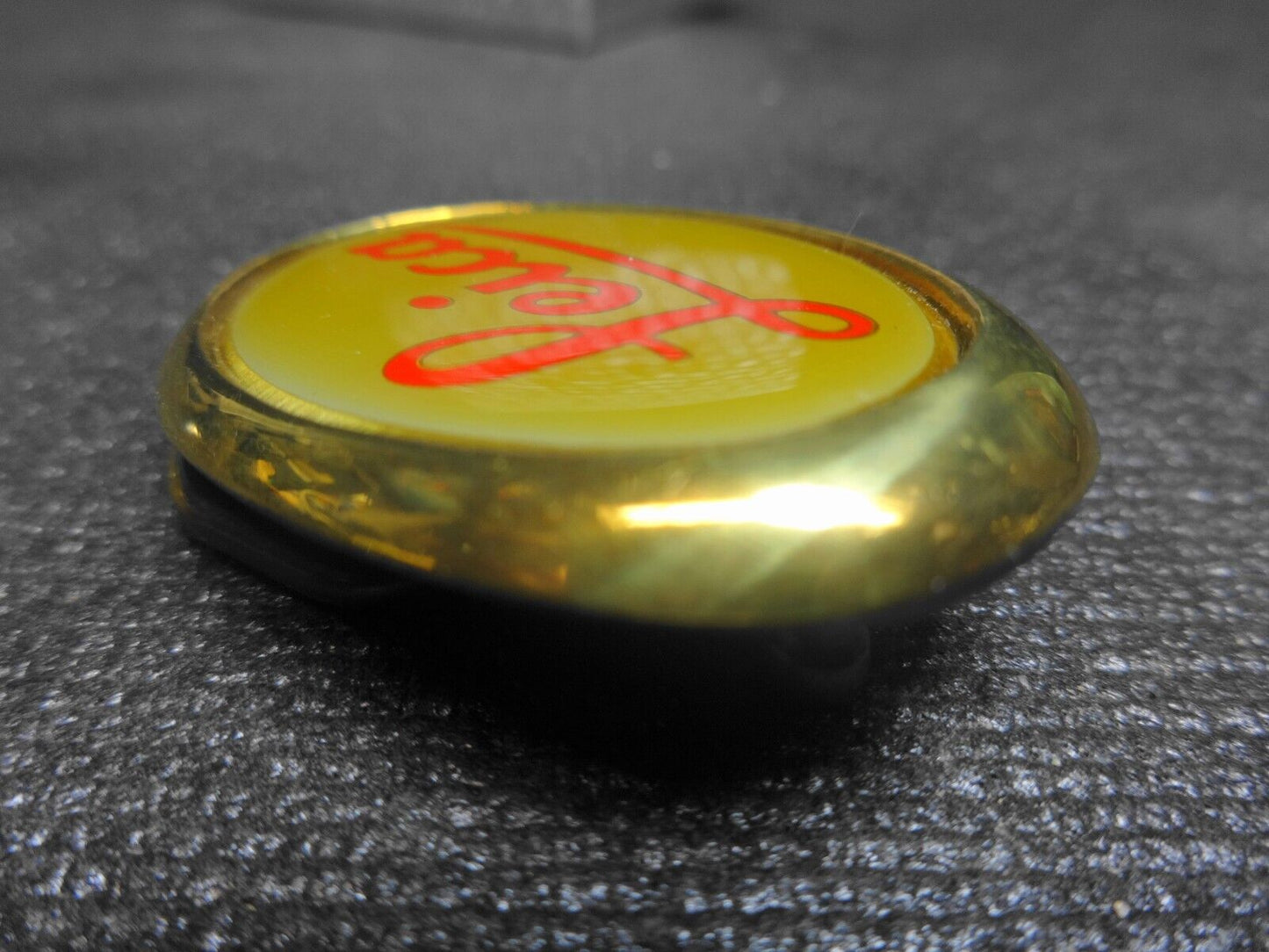 Vintage 1980's LEICA CAMERA Brass Belt Buckle for up to 1.25" Inch Belt w/ Box