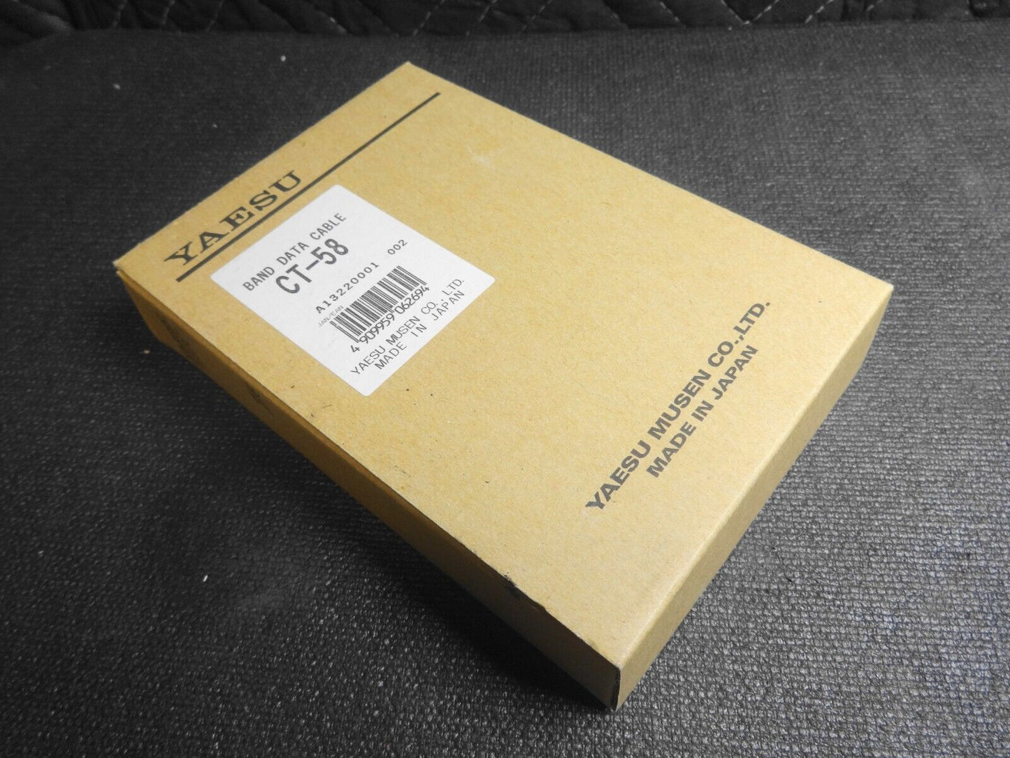 YAESU CT-58 BAND DATA CABLE