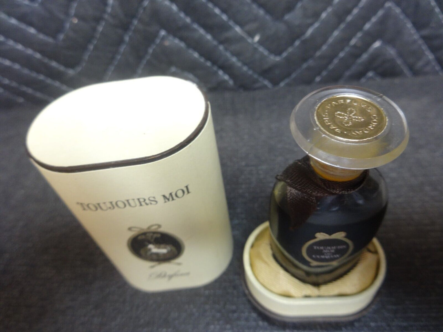 NOS Vintage Toujours Moi de Corday Perfume 15cc Parfum in Box Original 1960s 50s