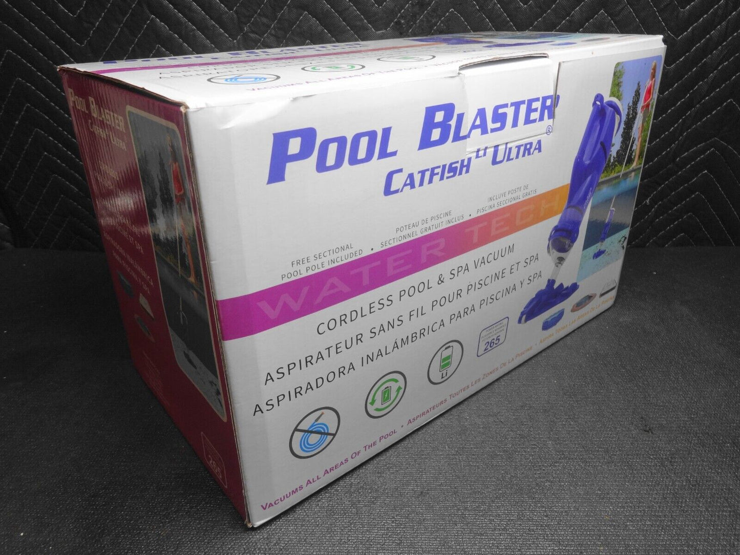 WaterTech Pool Blaster Catfish Li Ultra Cordless Pool & Spa Vacuum (21001DL)