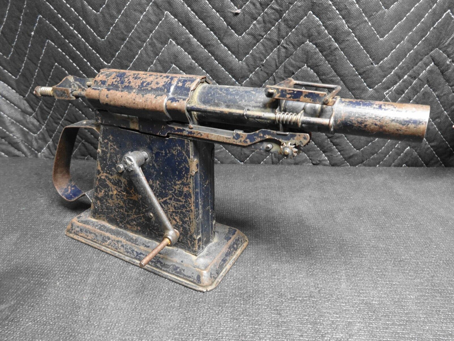 1920s Nu-Matic Paper Buster Cannon Langson Machine Gun - Working Condition Rare