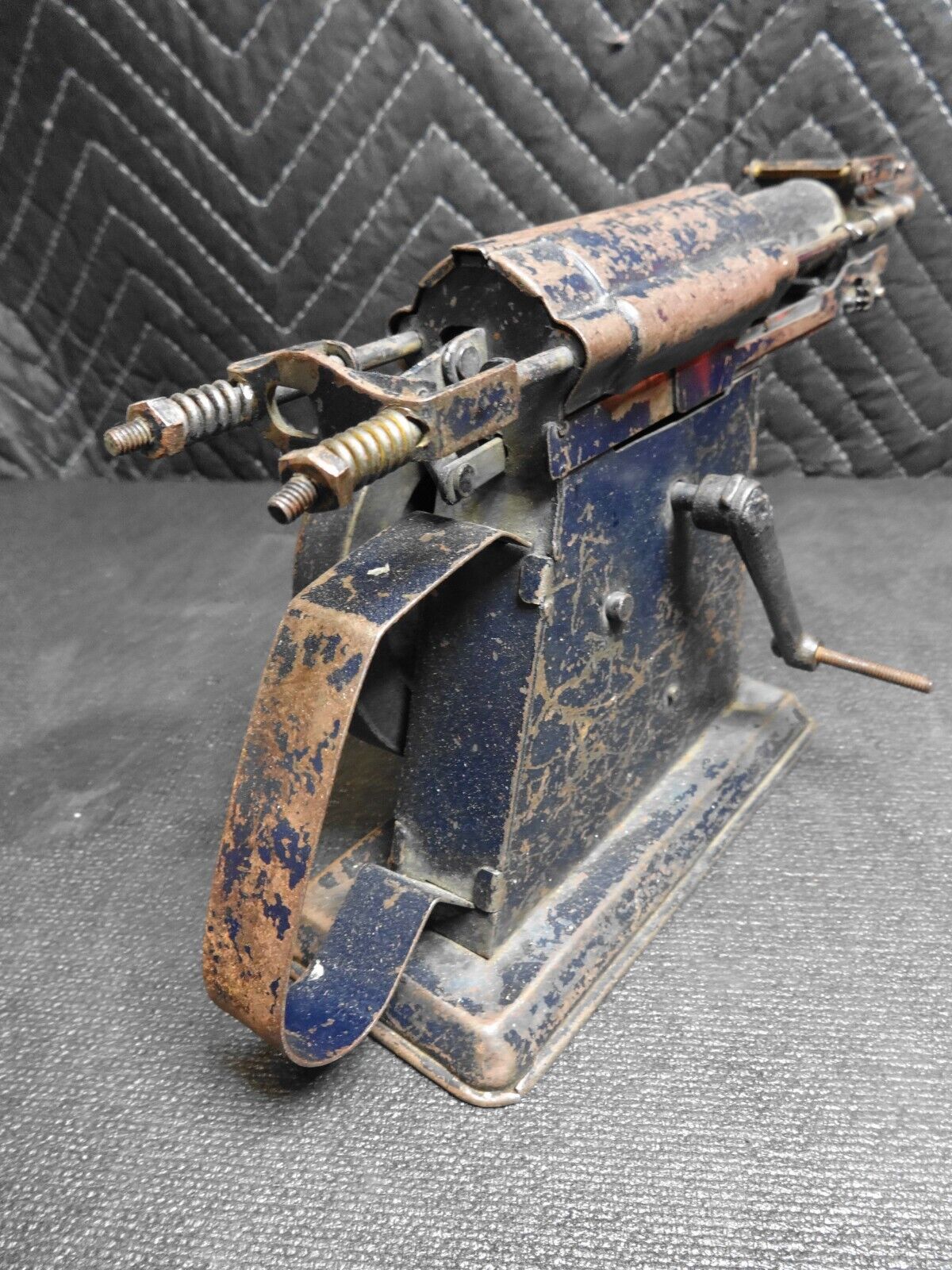 1920s Nu-Matic Paper Buster Cannon Langson Machine Gun - Working Condition Rare