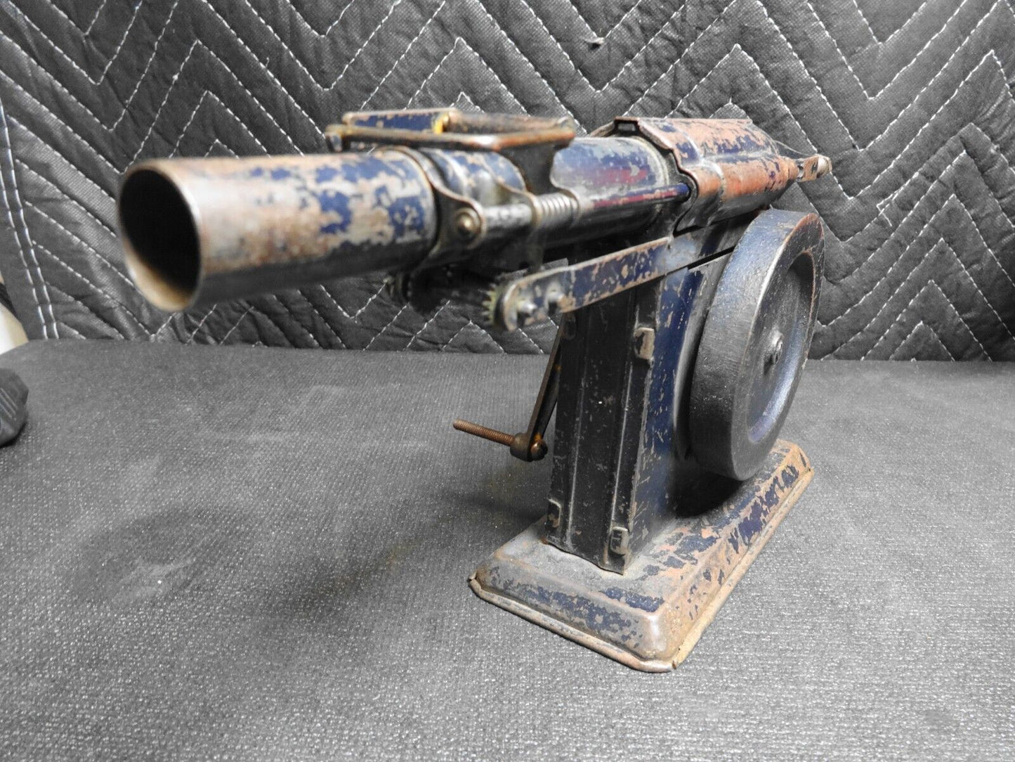 1920s Nu-Matic Paper Buster Cannon Langson Machine Gun - Working Condition Rare
