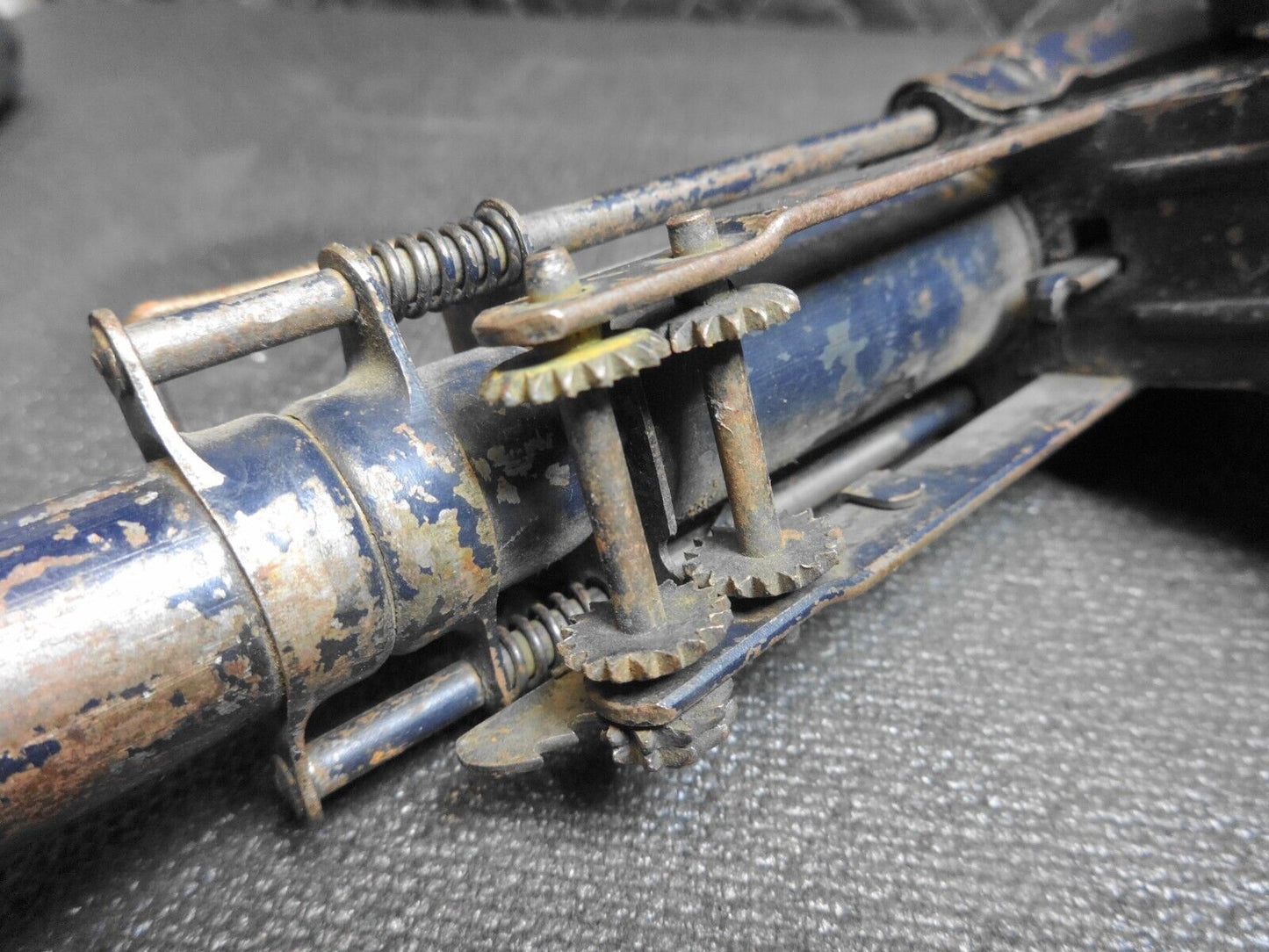 1920s Nu-Matic Paper Buster Cannon Langson Machine Gun - Working Condition Rare