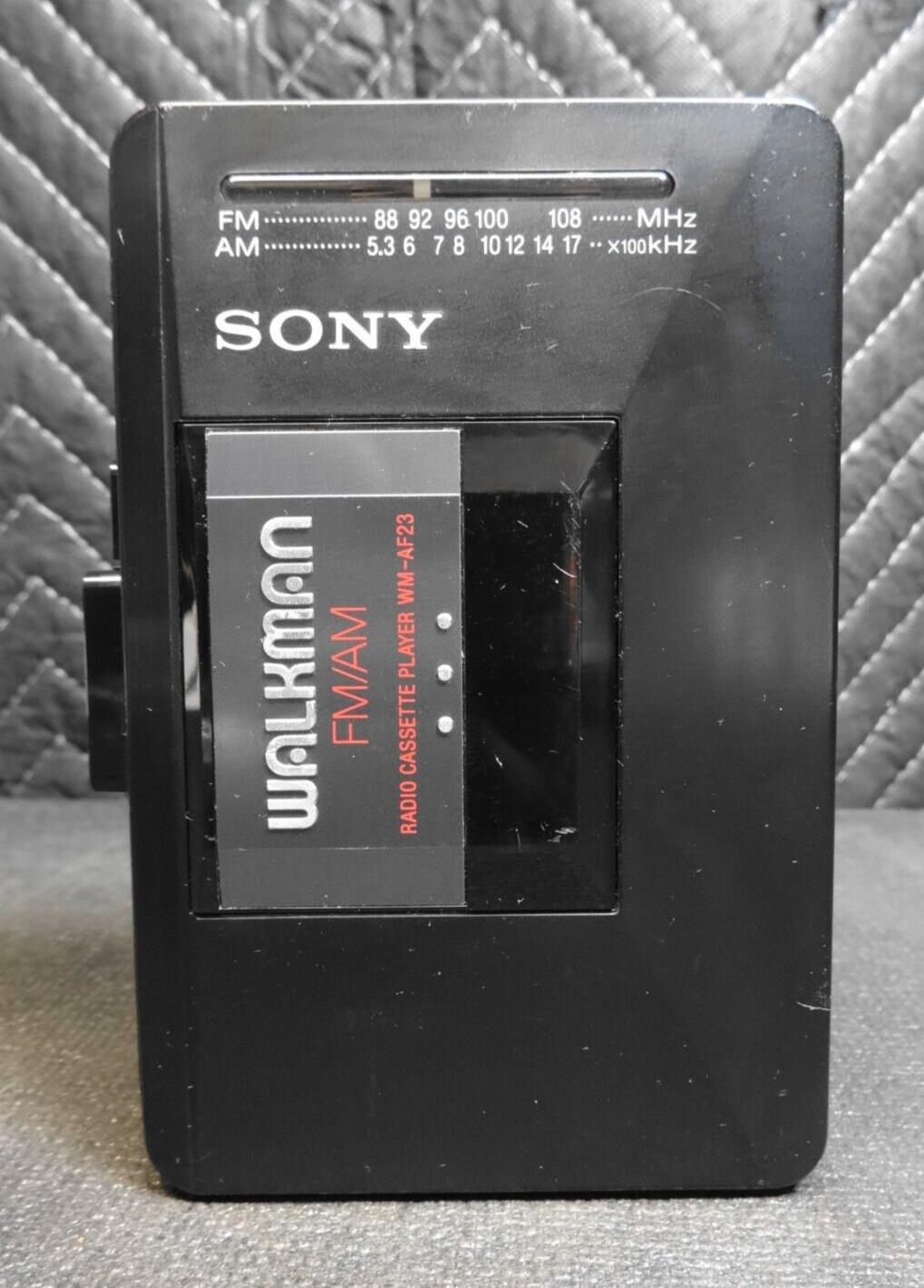 SONY Walkman AM FM Radio Cassette Player WM-AF23 & Harry Potter Bundle factory New Belt