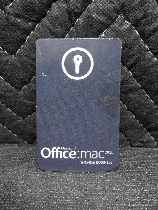 Microsoft Office for Mac 2011 - Home and Business - RETAIL KEY ONLY (No Disk)