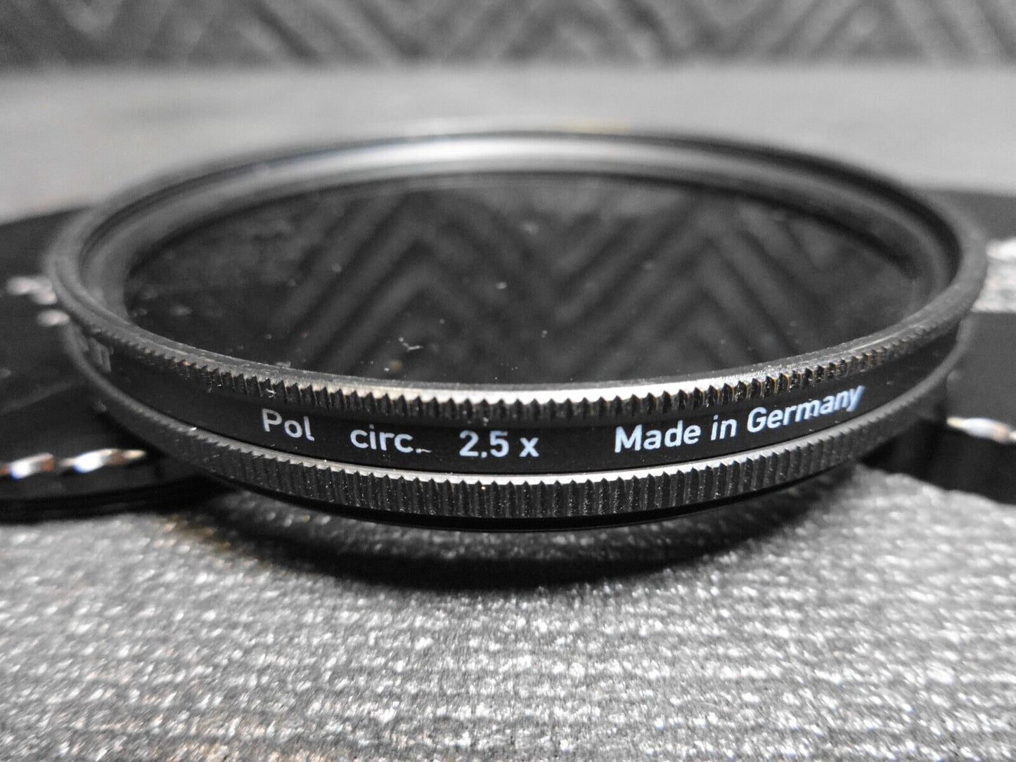 Heliopan ES 77mm 2.5X Circular Polarizing Filter w/ Kirk Enterprise Caps