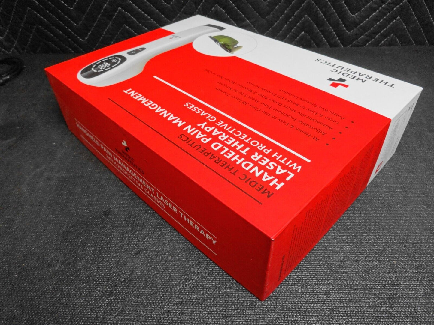 Medic Therapeutics Medical Grade Cold Laser Therapy Handheld Pain Device w/ Box