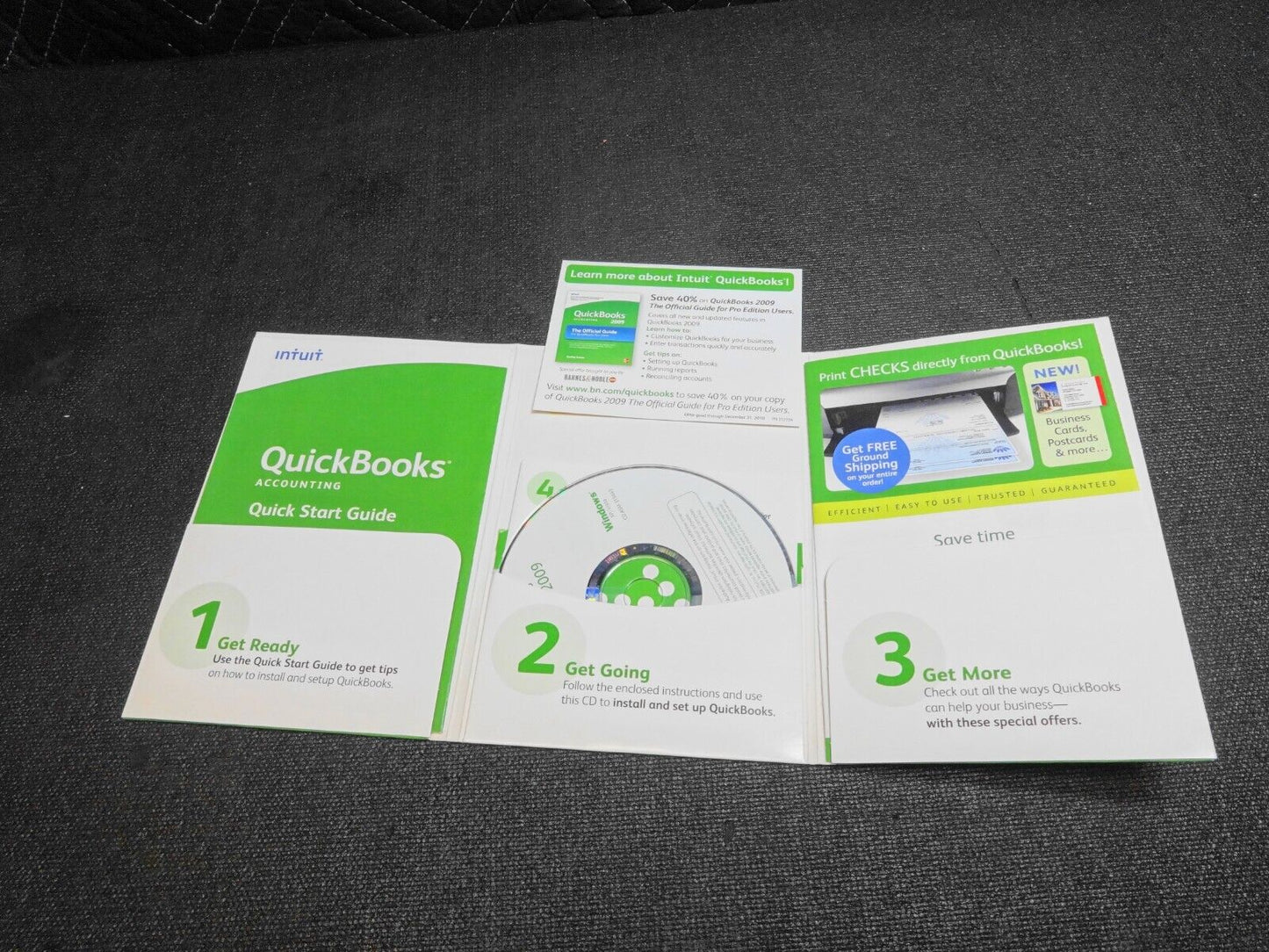 INTUIT QUICKBOOKS PRO 2009 FOR WINDOWS FULL RETAIL US VERSION