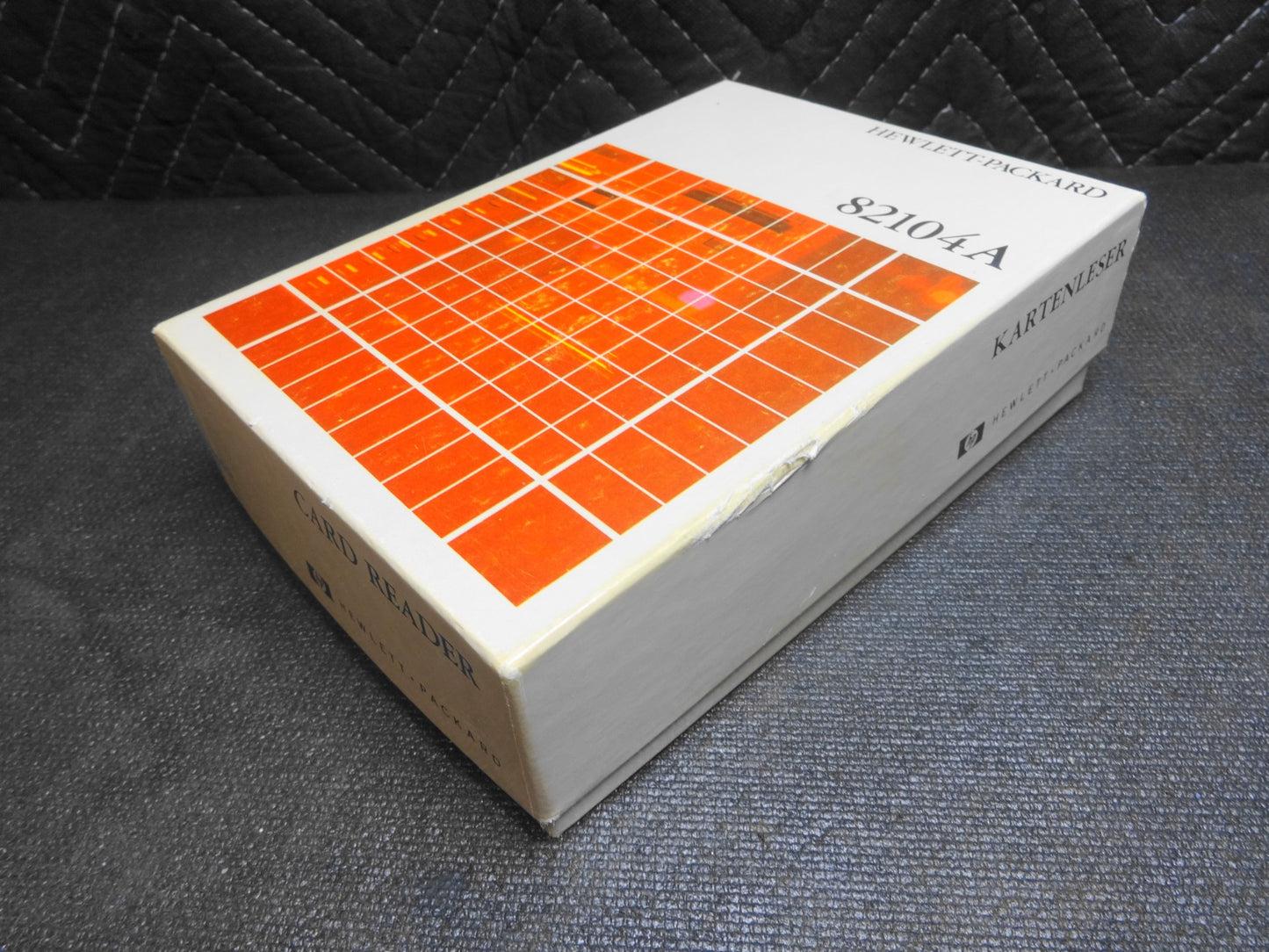 Hewlett Packard 82104A Card Reader for the HP-41cx Calculator w/ Manual