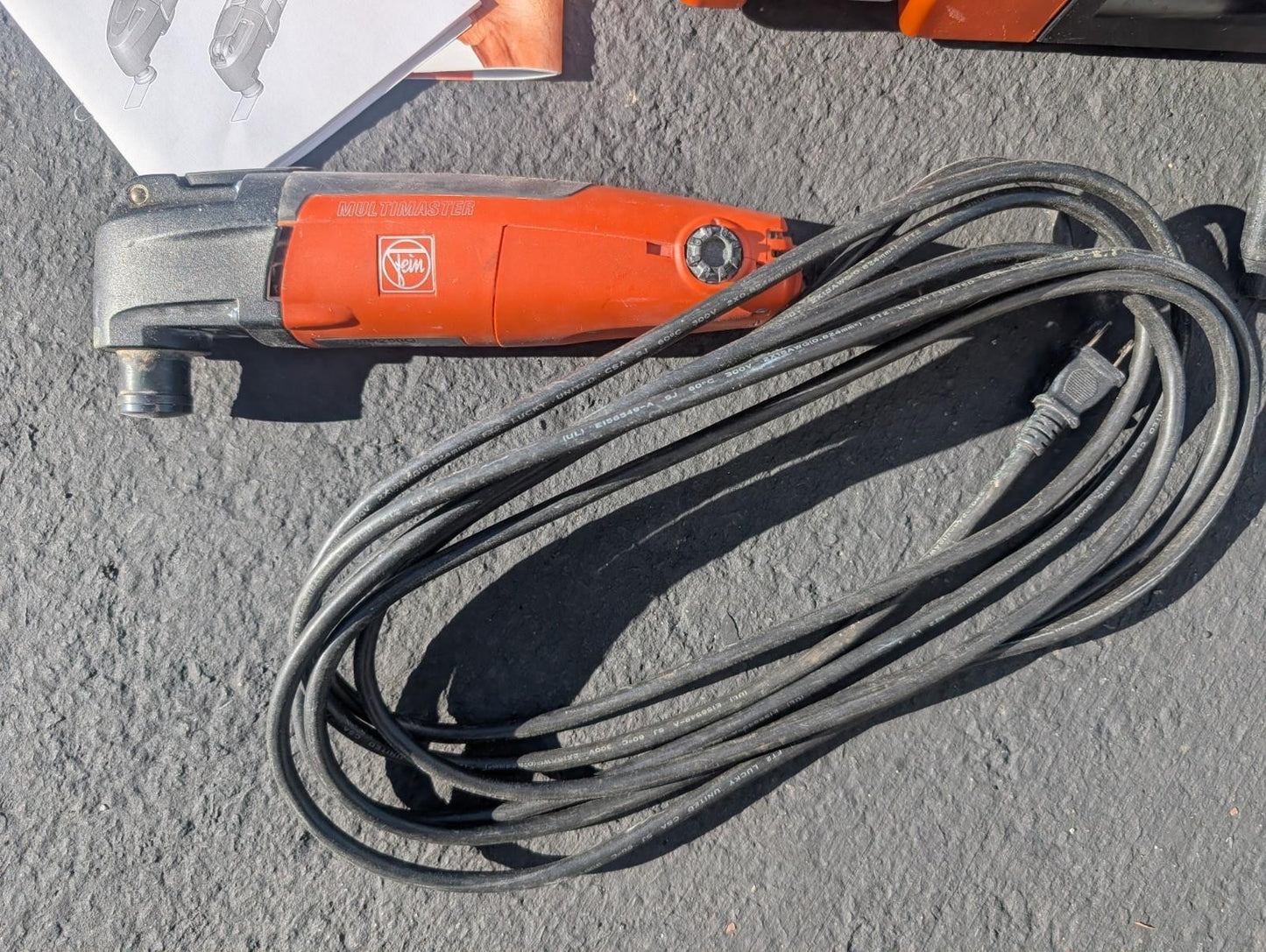 FEIN FMM250Q MULTI-MASTER OSCILLATING DETAIL SANDER TOOL