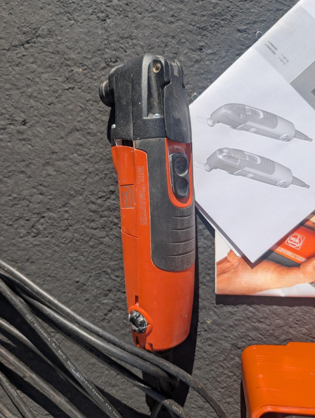FEIN FMM250Q MULTI-MASTER OSCILLATING DETAIL SANDER TOOL