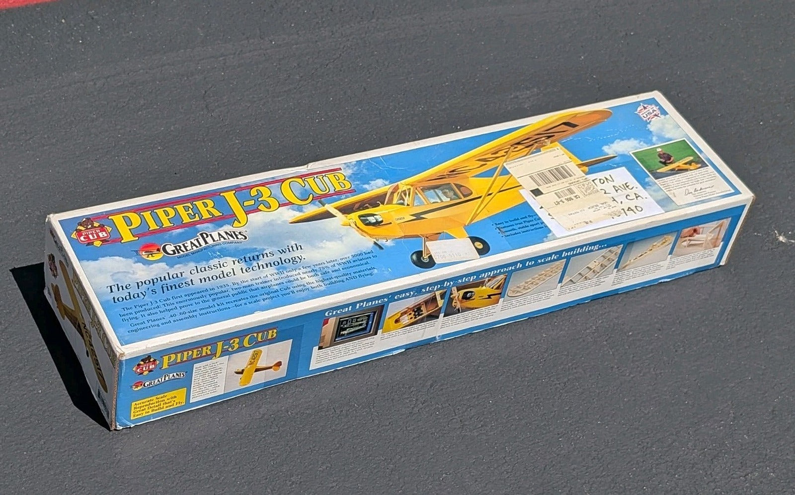 Great Planes Piper J-3 Cub Model Kit Plane Wood - CUB4 - GPMA0160