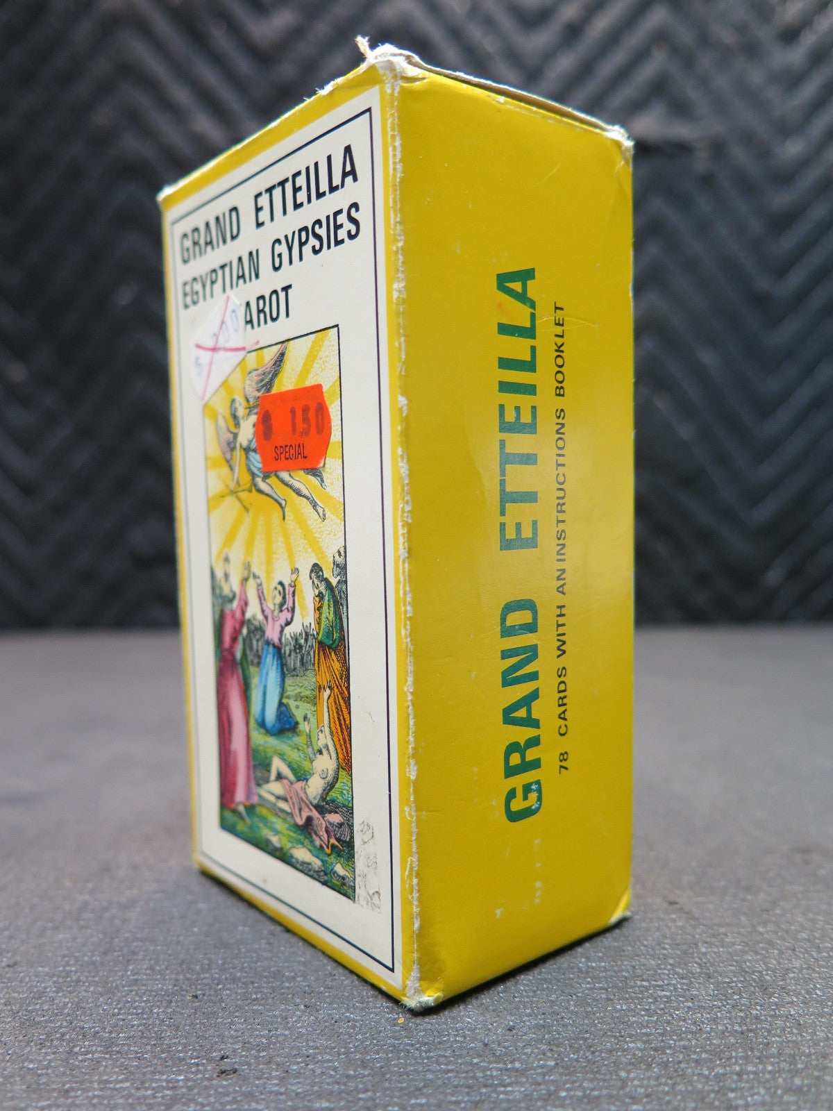 Grand Etteilla Egyptian Gypsies Tarot Deck B.P. Grimaud 1969 Complete 78 Cards